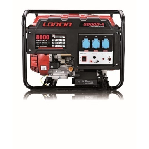 Μονοφασική γεννήτρια βενζίνης Loncin LC8000D-A Μονοφασική γεννήτρια βενζίνης Loncin LC8000D-A