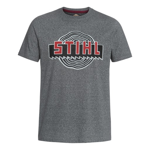 T-shirt ανδρικό ''Heritage'' γκρι μελανζέ, L T-shirt ανδρικό ''Heritage'' γκρι μελανζέ, L