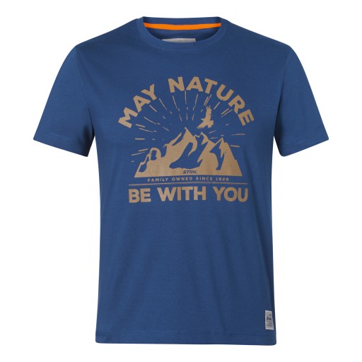 Tshirt μπλε ''MAY NATURE'' Large Tshirt μπλε ''MAY NATURE'' Large
