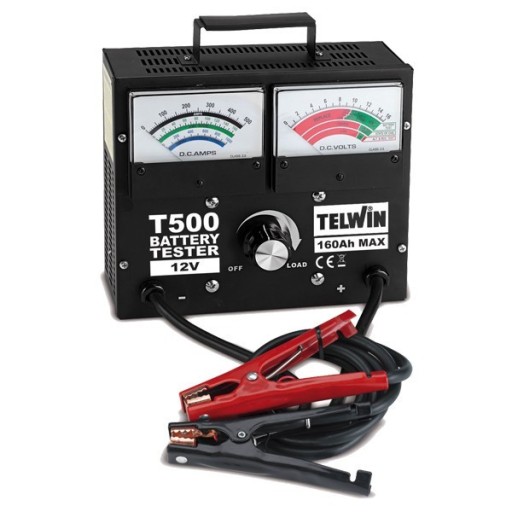 TESTER-ΜΠΑΤΑΡΙΩΝ TELWIN T500 BATTERY TESTER Ψηφιακό Tester  TESTER-ΜΠΑΤΑΡΙΩΝ TELWIN T500 BATTERY TESTER Ψηφιακό Tester