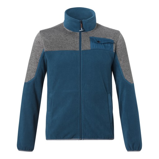 Ζακέτα Fleece μπλε γκρι Large Ζακέτα Fleece μπλε γκρι Large
