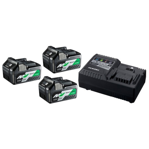 Hikoki 3 x Μπαταρίες MULTI VOLT BSL36A18, 1 x ταχυφορτιστής UC18YSL3 Hikoki 3 x Μπαταρίες MULTI VOLT BSL36A18, 1 x ταχυφορτιστής UC18YSL3