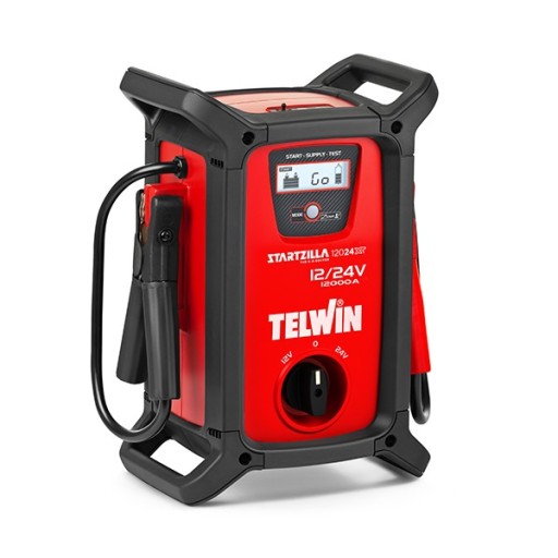 TELWIN STARTZILLA 12024 XT Πολυλειτουργικός ηλεκτρονικός εκκινητής  TELWIN STARTZILLA 12024 XT Πολυλειτουργικός ηλεκτρονικός εκκινητής