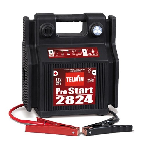 TELWIN PRO START 2824 Πολυλειτουργικός ηλεκτρονικός εκκινητής  TELWIN PRO START 2824 Πολυλειτουργικός ηλεκτρονικός εκκινητής