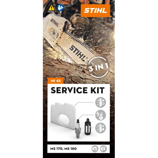 Service Kit 45, για τα αλυσοπρίονα MS 170 (2-MIX), MS 180 Service Kit 45, για τα αλυσοπρίονα MS 170 (2-MIX), MS 180