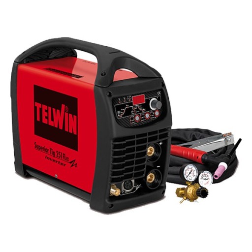 TELWIN SUPERIOR TIG 251 DC-HF/LIFT VRD ηλεκτροσυγκόλληση TELWIN SUPERIOR TIG 251 DC-HF/LIFT VRD ηλεκτροσυγκόλληση