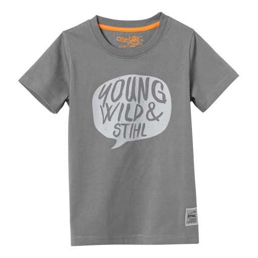 Ανθρακί Tshirt ''YOUNG WILD'', μέγεθος 146-152 Ανθρακί Tshirt ''YOUNG WILD'', μέγεθος 146-152