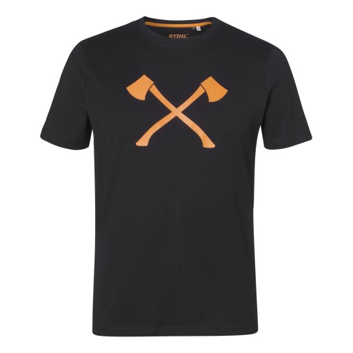 T-Shirt ''AXE'' μαύρο, L T-Shirt ''AXE'' μαύρο, L