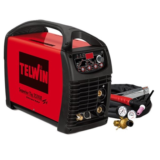 TELWIN SUPERIOR TIG 252 AC/DC-HF/LIFT VRD ηλεκτροσυγκόλληση TELWIN SUPERIOR TIG 252 AC/DC-HF/LIFT VRD ηλεκτροσυγκόλληση