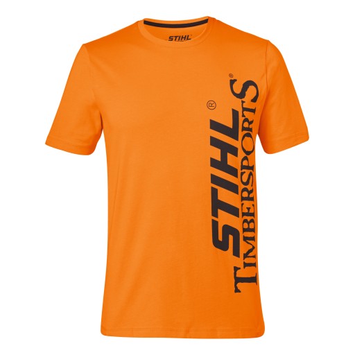 Πορτοκαλί t-shirt STIHL TIMBERSPORTS, μέγεθος XS Πορτοκαλί t-shirt STIHL TIMBERSPORTS, μέγεθος XS