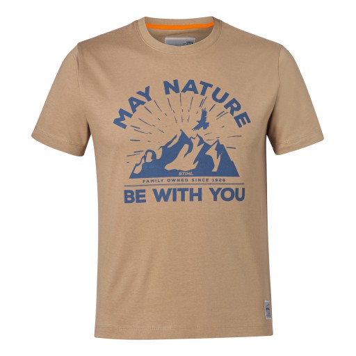 Tshirt στο χρώμα της άμμου ''MAY NATURE'' Xlarge Tshirt στο χρώμα της άμμου ''MAY NATURE'' Xlarge