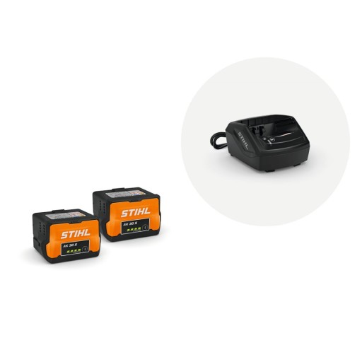 Starter Set με 2x μπαταρίες AK 30 S και φορτιστή AL 101