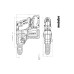 Metabo 18 Volt Περιστροφικό Πιστολέτο Μπαταρίας KH 18 LTX BL 28 Q με σύστημα γρήγορης αλλαγής τσοκ Metabo Quick Metabo 18 Volt Περιστροφικό Πιστολέτο Μπαταρίας KH 18 LTX BL 28 Q με σύστημα γρήγορης αλλαγής τσοκ Metabo Quick
