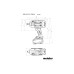 Metabo 18 Volt Μπουλονόκλειδο Μπαταρίας SSW 18 LTX 1750 BL Metabo 18 Volt Μπουλονόκλειδο Μπαταρίας SSW 18 LTX 1750 BL