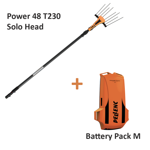 Ελαιοραβδιστικό OLIVION PELLENC T230  +  Battery pack Μ+