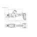 Metabo 18 Volt Σπαθοσέγα Μπαταρίας SSE 18 LTX BL Compact (Μόνο σώμα) Metabo 18 Volt Σπαθοσέγα Μπαταρίας SSE 18 LTX BL Compact (Μόνο σώμα)